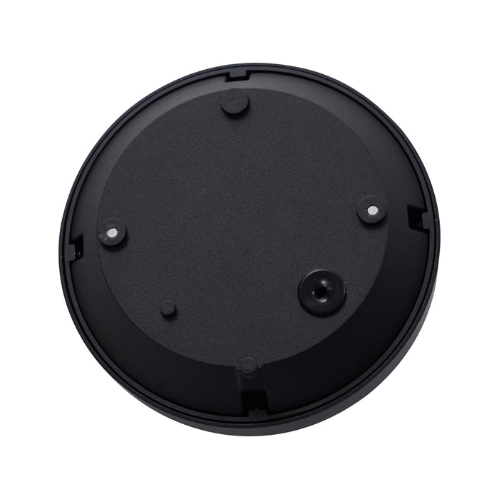 QAZQA Buiten wandlamp zwart rond IP65 - Target