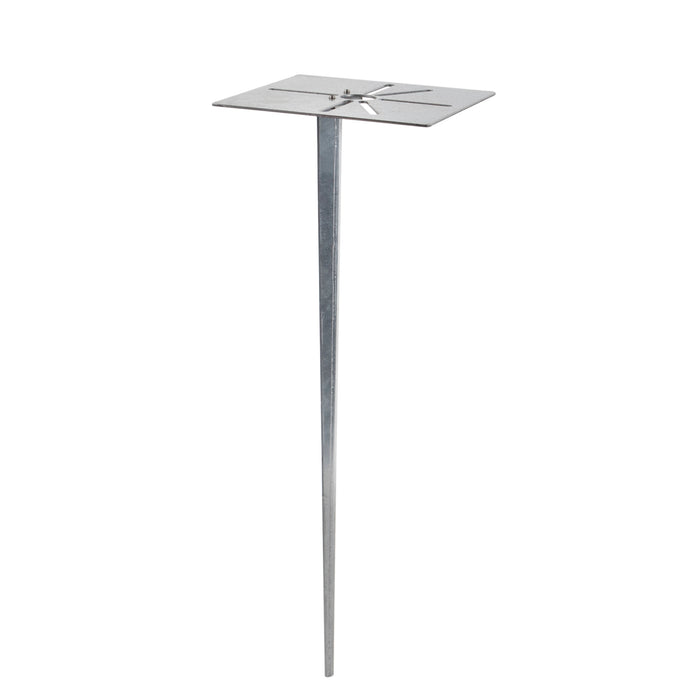 QAZQA Buitenlamp zwart met grondpin en kabelmof 65cm incl.
