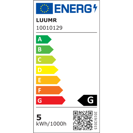 QAZQA Smart buiten wandlamp zwart IP44 incl. Wifi A60 - Ruben