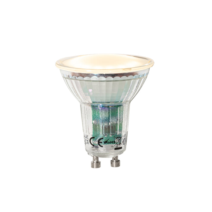 LUEDD Set van 5 GU10 dimbare LED lamp schemersensor 3W 200 lm 2200K