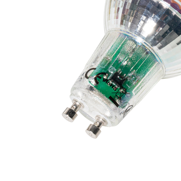 LUEDD Set van 5 GU10 dimbare LED lamp schemersensor 3W 200 lm 2200K