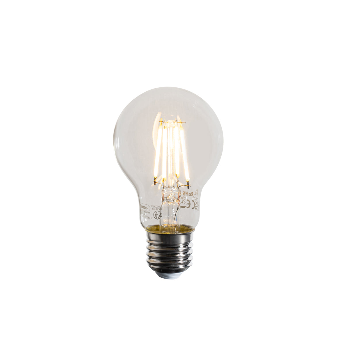 LUEDD E27 dimbare LED lamp A60 helder 4W 470 lm 2700K