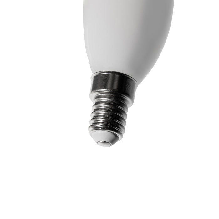 LUEDD E14 dimbare LED lamp B35 opaal 4W 400 lm 2200K