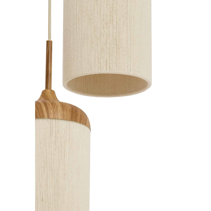 Light & Living Hanglamp Danialo - Bruin - Ø35x32cm