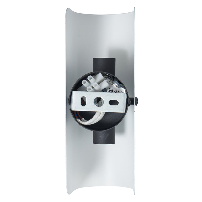 QAZQA Moderne wandlamp zwart 2-lichts - Gotthard