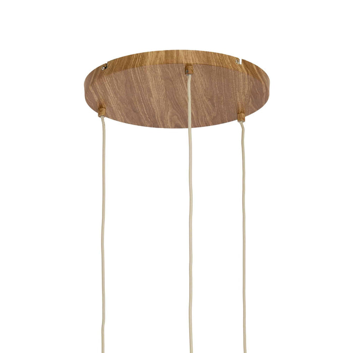 Light & Living Hanglamp Danialo - Bruin - Ø35x32cm