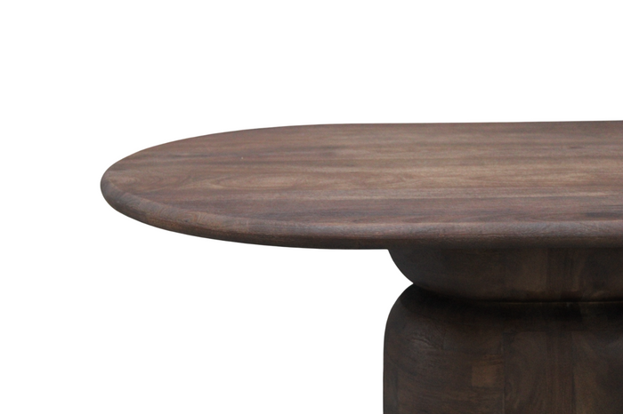 Old Inn - Eettafel Lissabon ovaal kolompoot 240cm