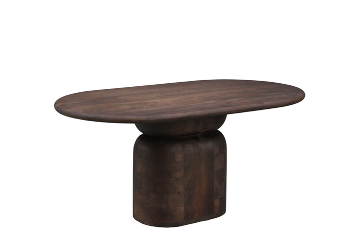 Old Inn - Eettafel Lissabon ovaal kolompoot 240cm