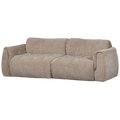WOOOD Baggy 2-Zits Bank - 3D Chenille - Zand - 81x228x102