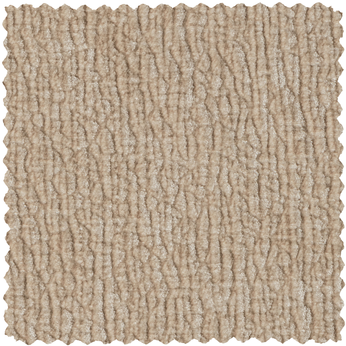 WOOOD Baggy 2-Zits Bank - 3D Chenille - Zand - 81x228x102