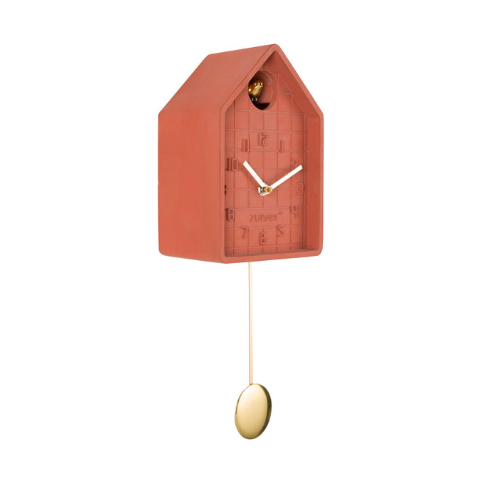 Zuiver Lori Koekkoeksklok| Wandklok Modern Oranje
