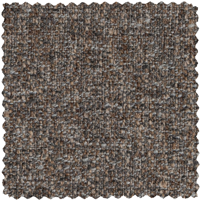 WOOOD Baggy Hoekelement - Geweven Stof - Warmgrijs Melange - 81x96x96
