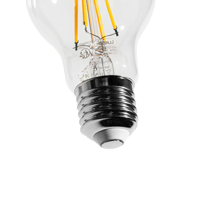 LUEDD Set van 5 E27 dimbare LED lampen A60 helder 4W 470 lm 2700K