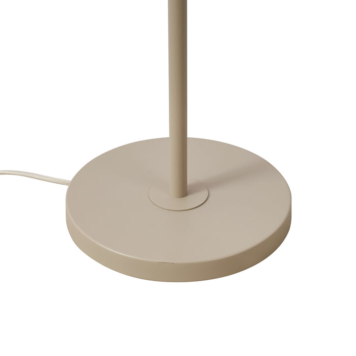 QAZQA Japandi vloerlamp beige 3-lichts - Organica