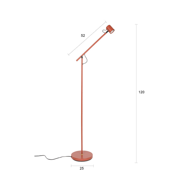 Housecraft Living Aero Vloerlamp Rood