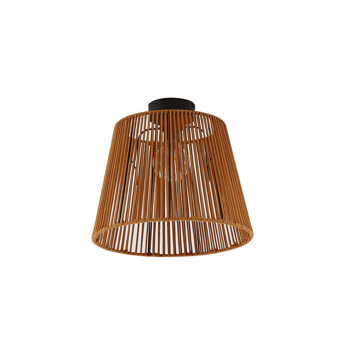 QAZQA Japandi buiten plafondlamp met oranje touw IP54 - Jayla