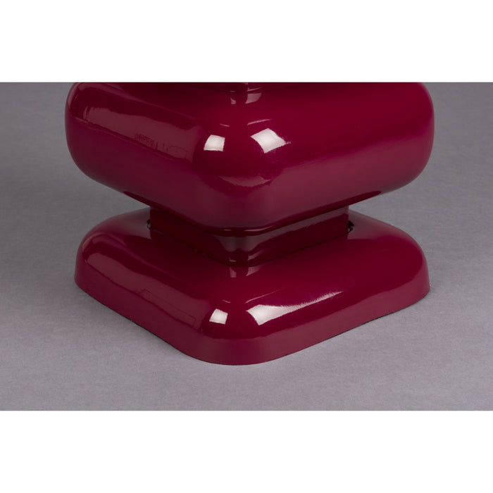 Dutchbone Stubby Bijzettafel Bordeauxrood