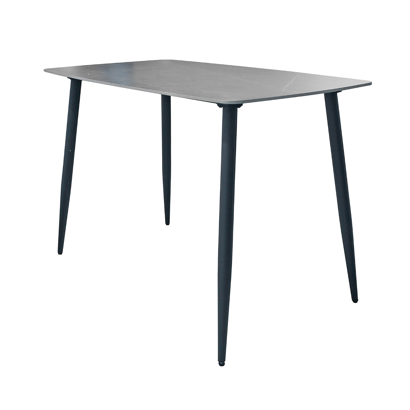 Giga Meubel - Bartafel Rechthoek - Keramiek Lichtgrijs - 140x80x93cm
