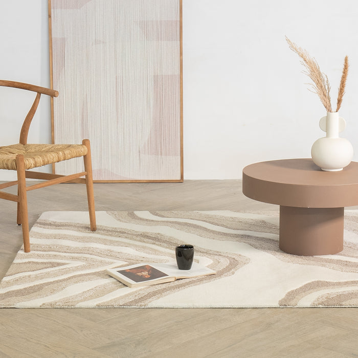 Giga Meubel - Vloerkleed Rechthoek - Wol - 200x230x2cm - Loa