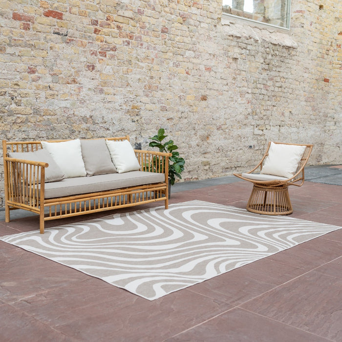 Interieur05 Buitenkleed Swirl Linnen 200x290cm
