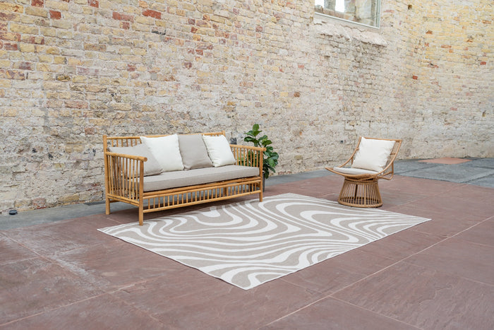 Interieur05 Buitenkleed Swirl Linnen 200x290cm