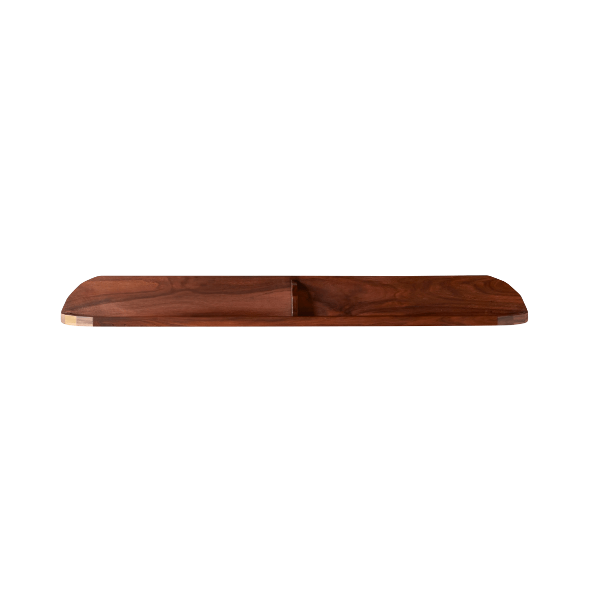 Tikamoon - Badkamerwandplank in massief palissanderhout 140 cm