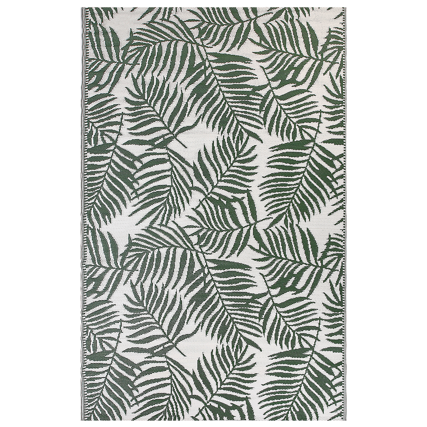Beliani-KOTA-Outdoor kleed-Donkergroen-180 x 270 cm-Polypropyleen