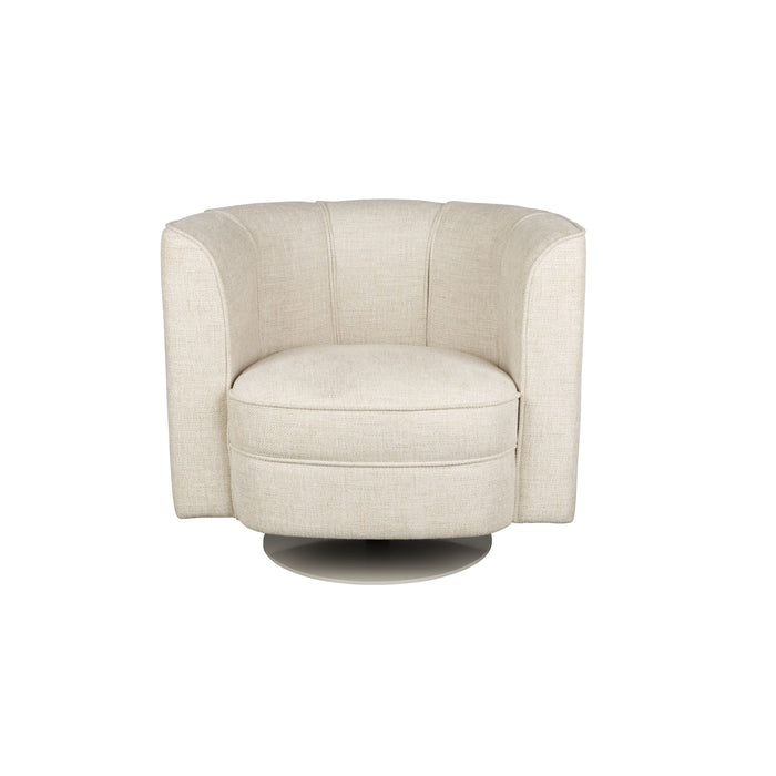Dutchbone Flower Fauteuil| Draaistoel Beige