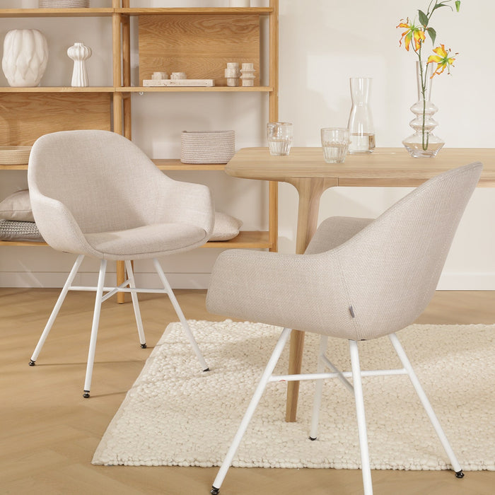 Nest living Rivka Wollen Vloerkleed 230 x 160 cm - Gebroken Wit