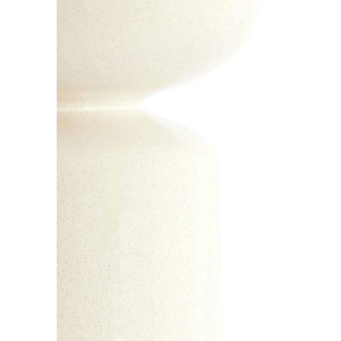 Light & Living Bijzettafel Kotor - Wit - Ø33.5x45cm