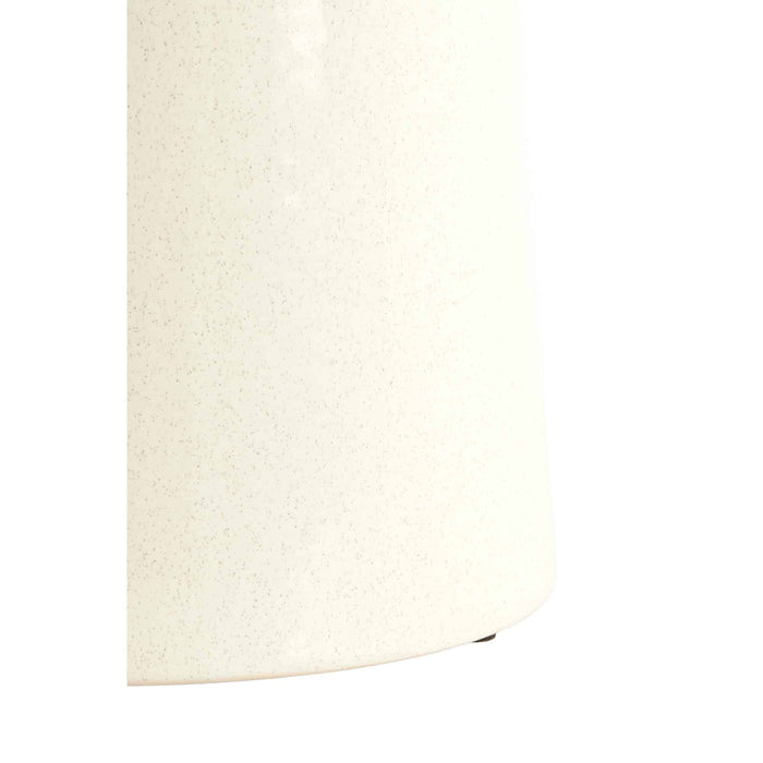 Light & Living Bijzettafel Kotor - Wit - Ø33.5x45cm
