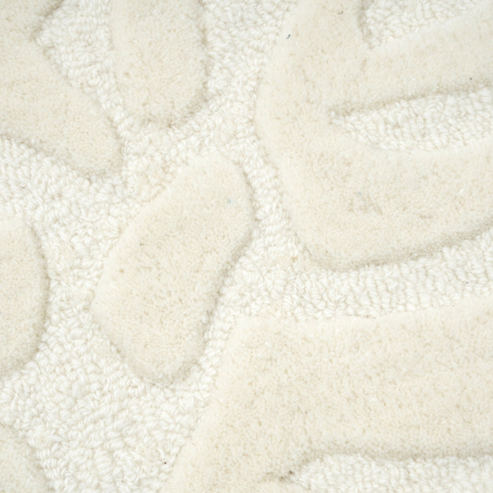 Giga Meubel - Vloerkleed Rechthoek - Beige Wol - 160x230x2cm - Kenza