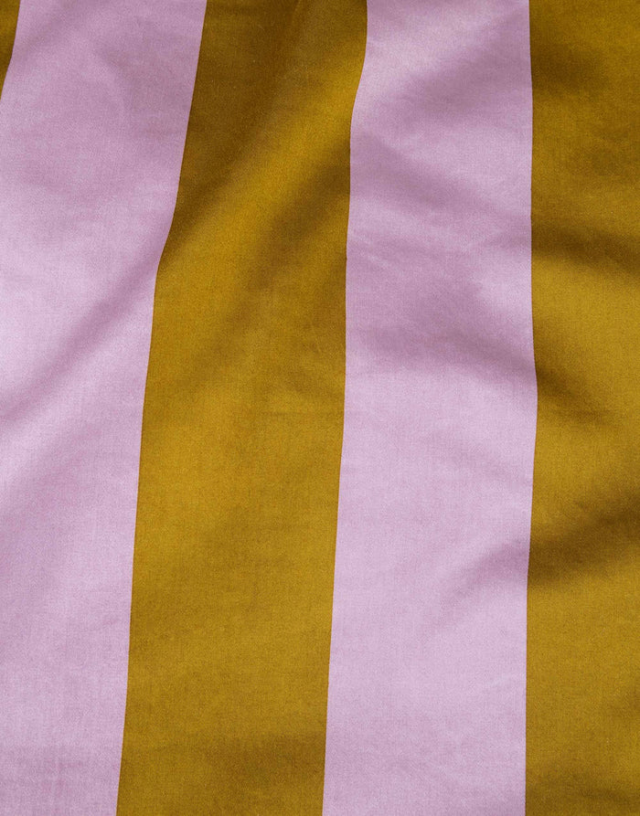 Essenza Minte Stripe Dekbedovertrek 140 x 200|220 cm - Purple|Olive