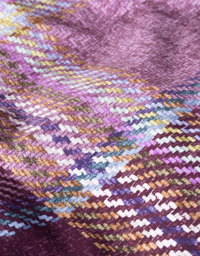 Essenza Meau Dekbedovertrek 200 x 200|220 cm - Mauve Wine