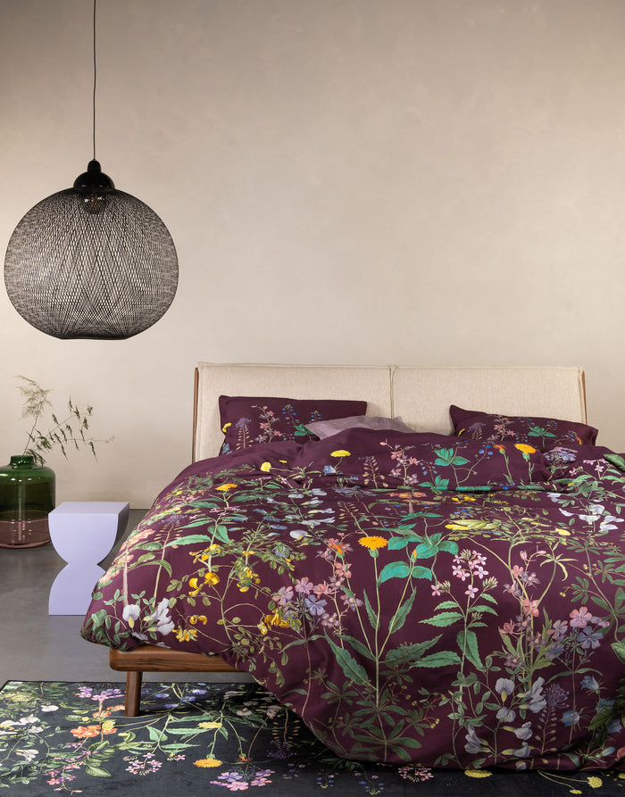 Essenza Augustina Dekbedovertrek 140 x 200|220 cm - Mauve Wine
