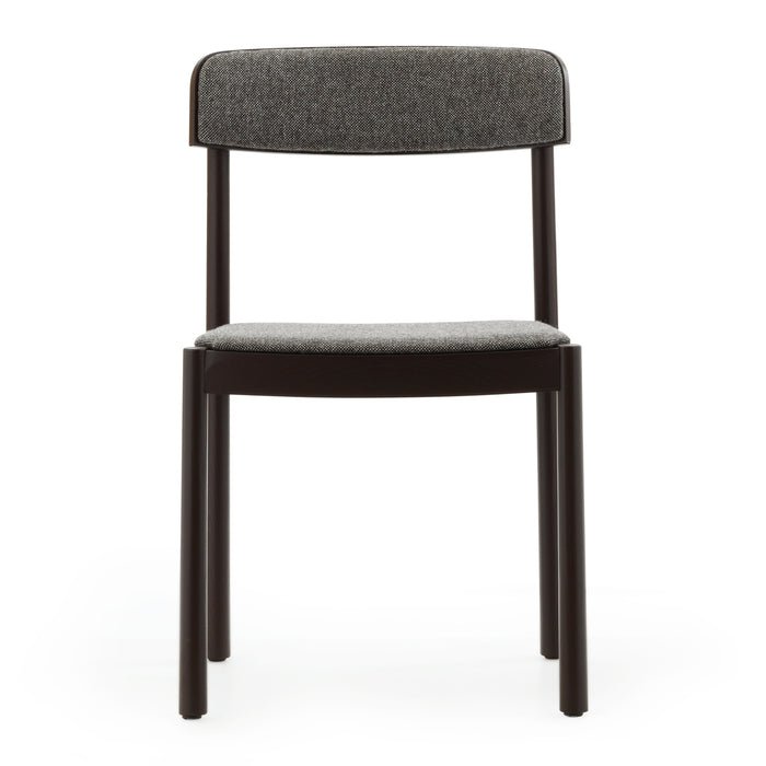 Normann Copenhagen Timb Eetkamerstoel - Textiel - Donkergrijs / Bruin