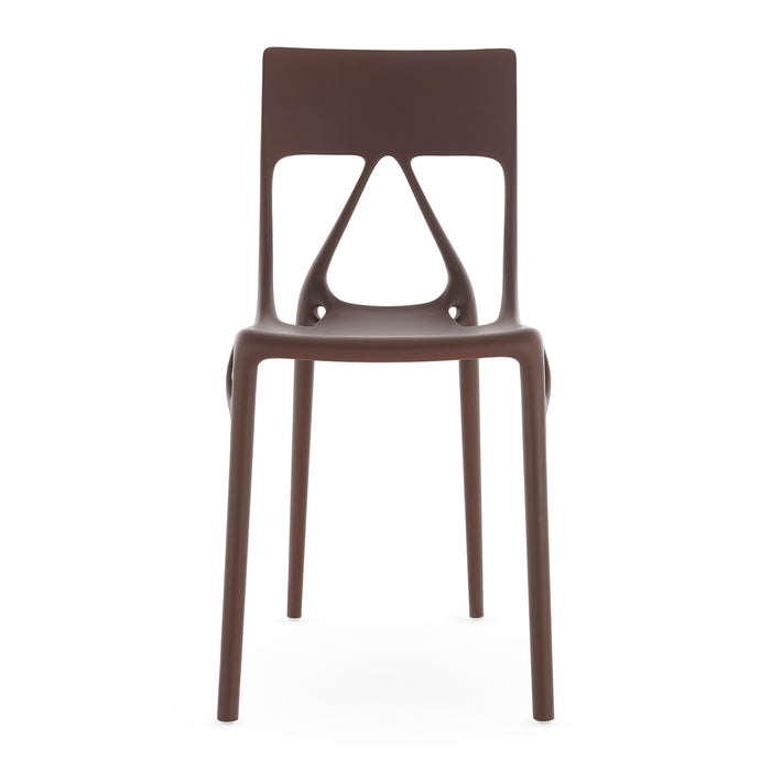 Kartell A.I. Lite Eetkamerstoel - Mokka