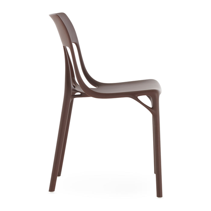 Kartell A.I. Lite Eetkamerstoel - Mokka
