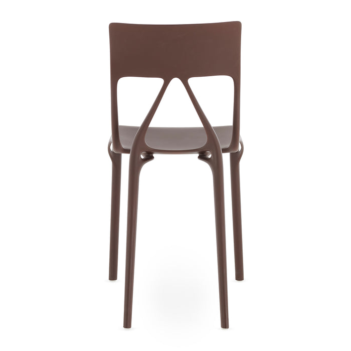Kartell A.I. Lite Eetkamerstoel - Mokka