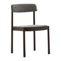 Normann Copenhagen Timb Eetkamerstoel - Textiel - Donkergrijs / Bruin