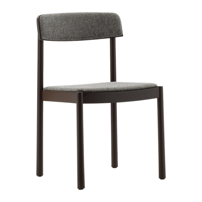 Normann Copenhagen Timb Eetkamerstoel - Textiel - Donkergrijs / Bruin