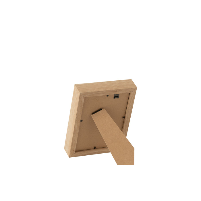 J-Line fotolijst  hout - naturel - 2 stuks