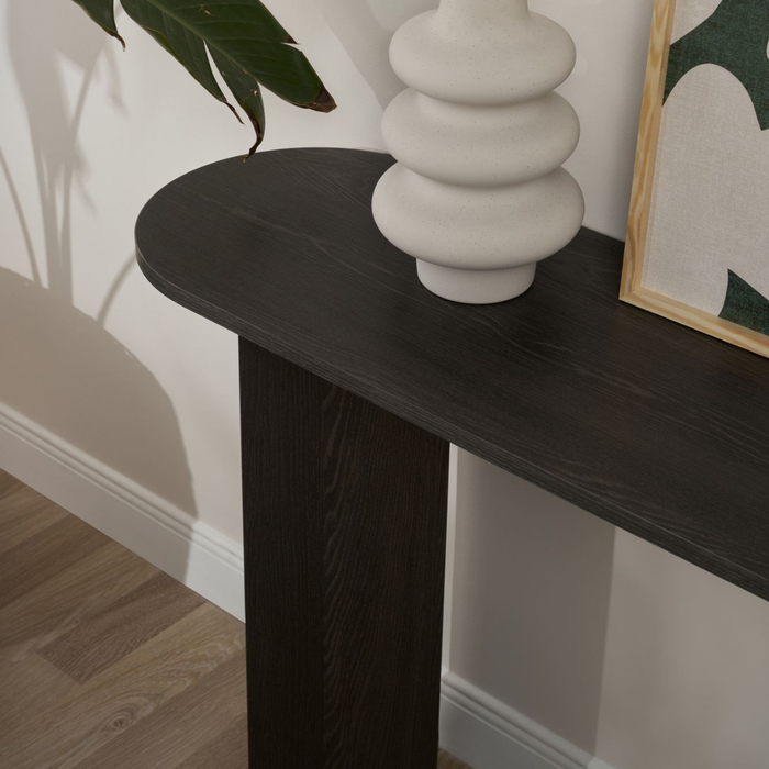 Calicosy - Sidetable SIRA - L150 cm - Zwart hout