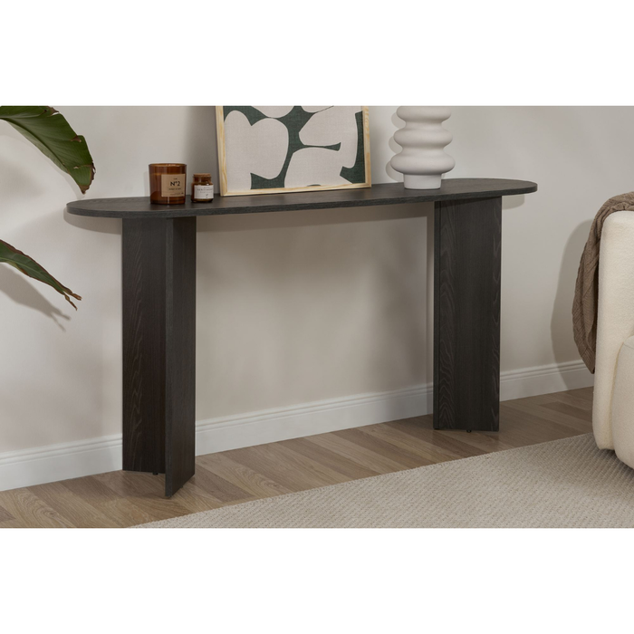 Calicosy - Sidetable SIRA - L150 cm - Zwart hout