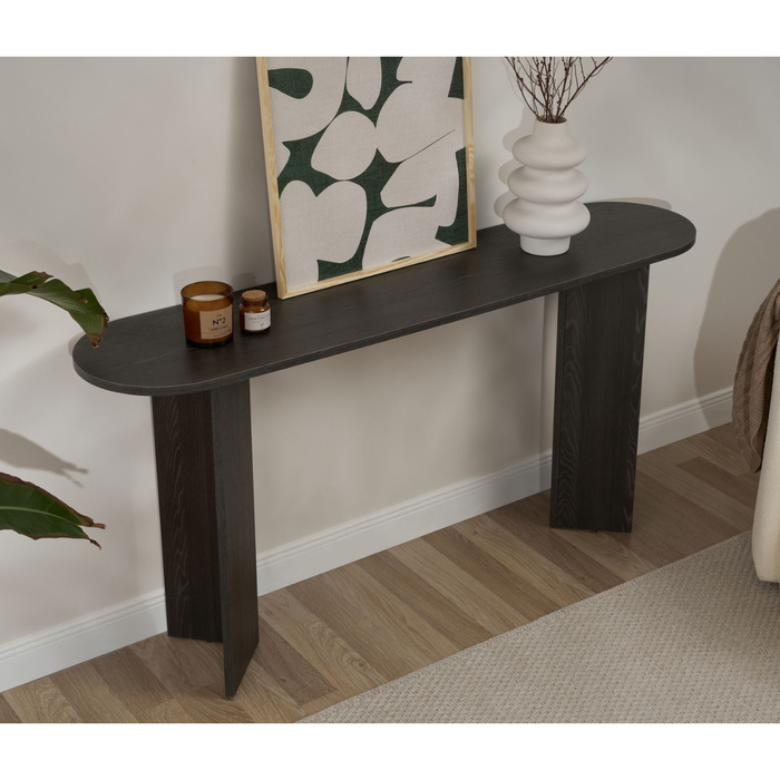 Calicosy - Sidetable SIRA - L150 cm - Zwart hout