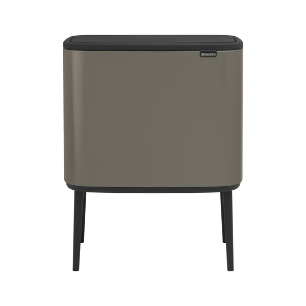 Brabantia Bo Touch Bin Afvalemmer 11 + 23 L - Platinum