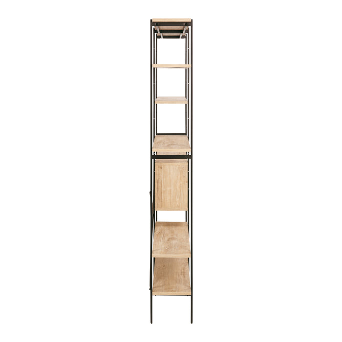 by fonQ basic Sleek Stellingkast B 172 cm - Naturel Eiken