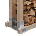 Intergard - Houtstapelhouder houtbergingsteun openhaardhout houtbergin