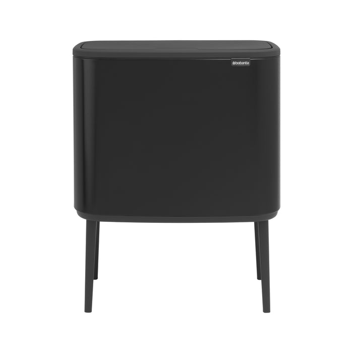Brabantia Bo Touch Bin Afvalemmer 3 x 11 L  - Zwart