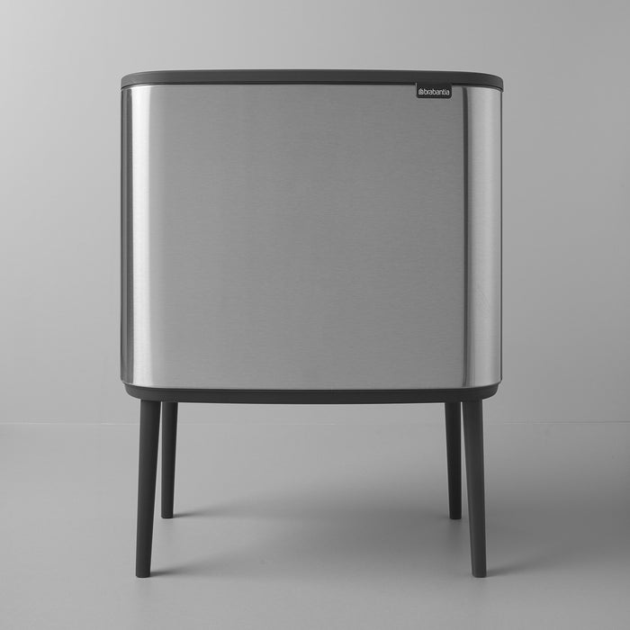 Brabantia Bo Touch Bin Afvalemmer 33 Liter (3x11 Liter) Vingerafdrukvrij